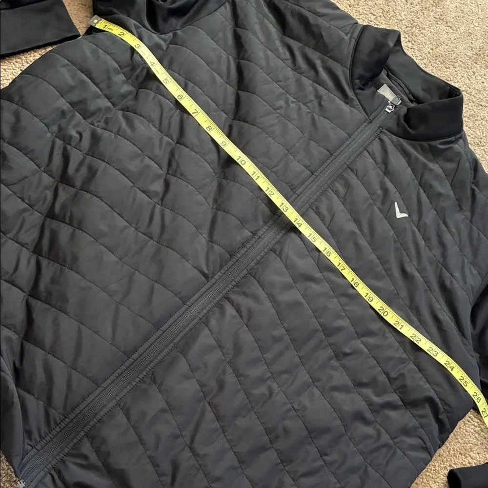 Callaway Men's Quilted Black Lightweight Jacket size XXL